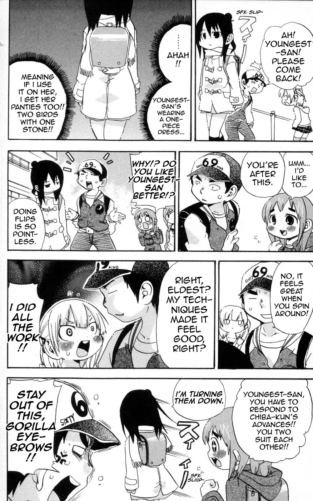 Mitsudomoe Chapter 85 page 6 - Chapter 85: Sayonara, Tetsubou-Sensei