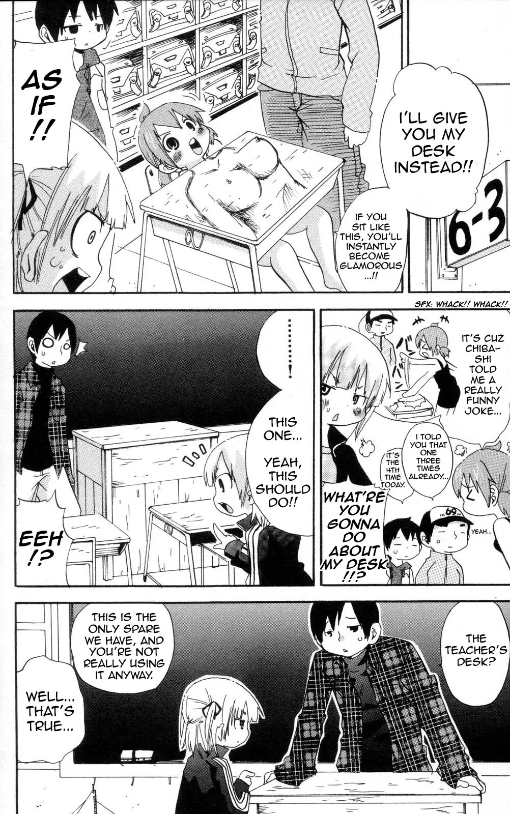 Mitsudomoe Chapter 86 page 2 - Chapter 86: Majokko Tsukue-chan