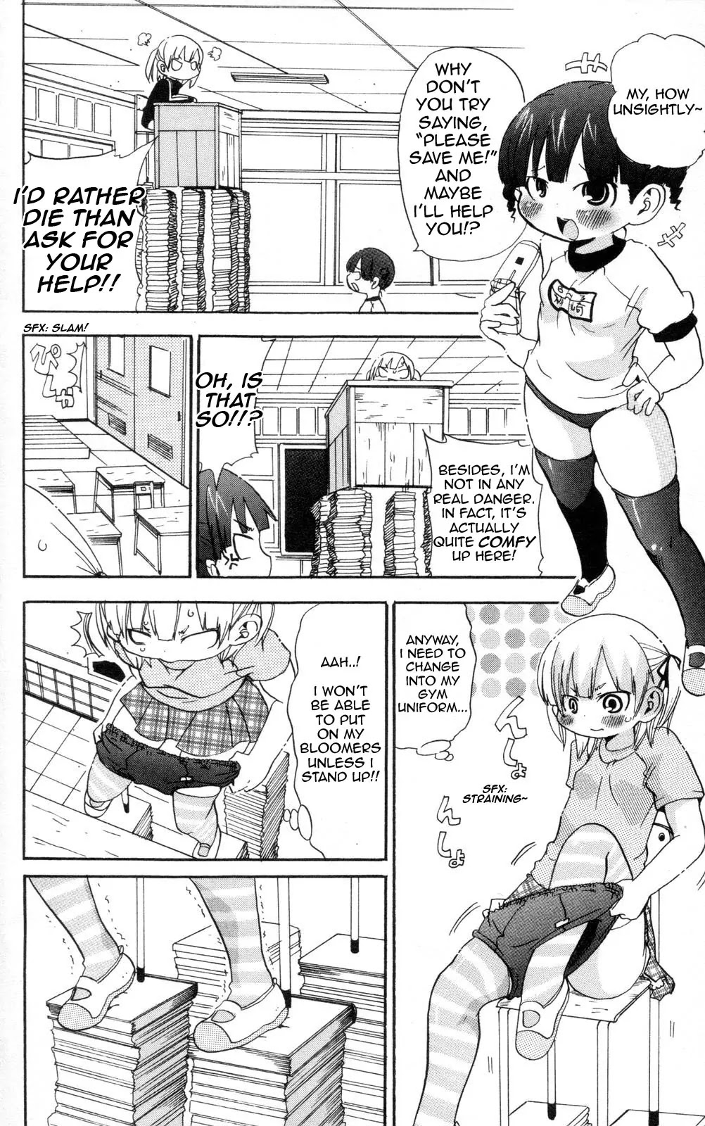 Mitsudomoe Chapter 86 page 6 - Chapter 86: Majokko Tsukue-chan