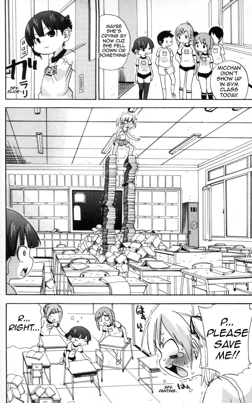 Mitsudomoe Chapter 86 page 8 - Chapter 86: Majokko Tsukue-chan