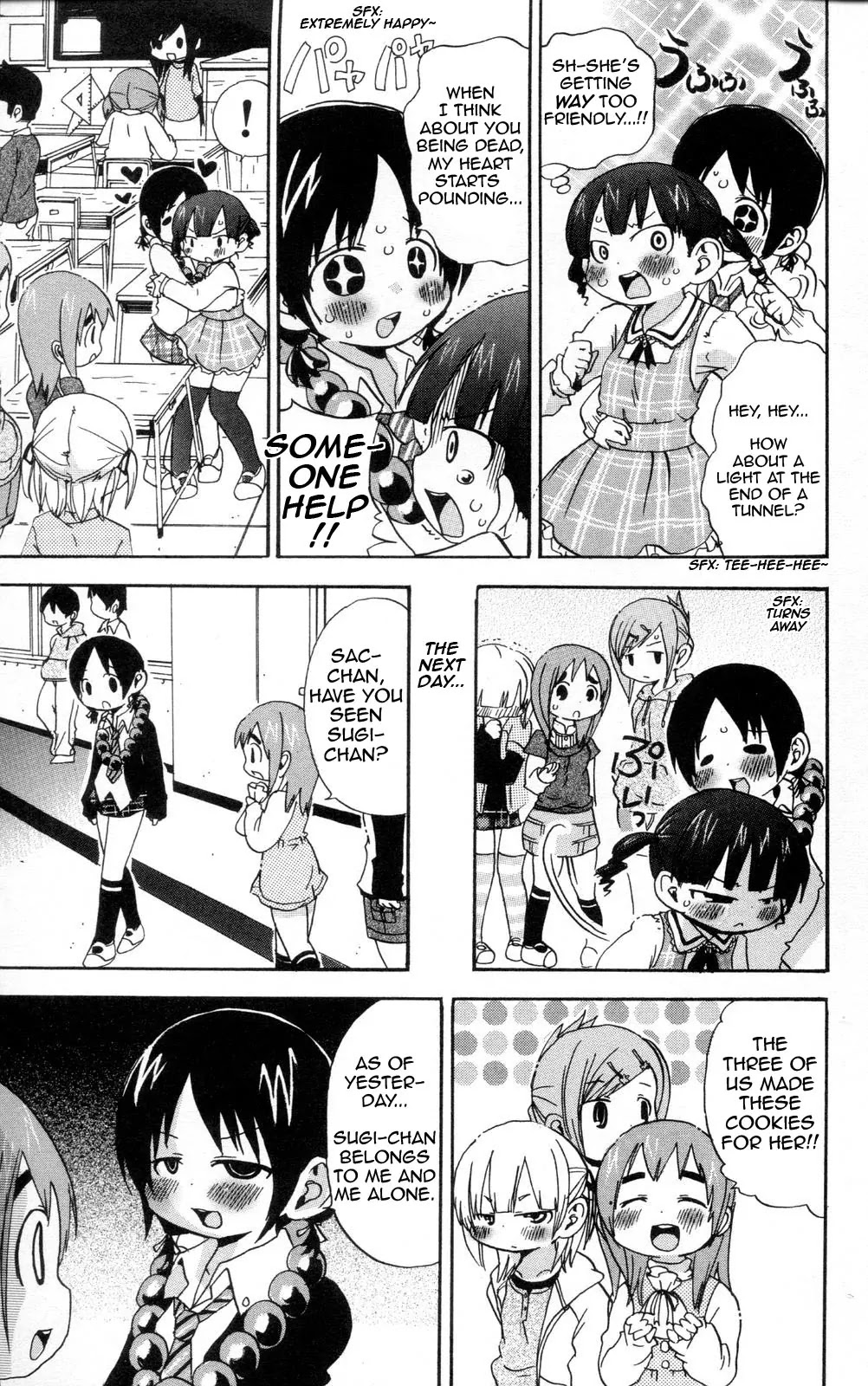 Mitsudomoe Chapter 87 page 5 - Chapter 87: She's Dead?