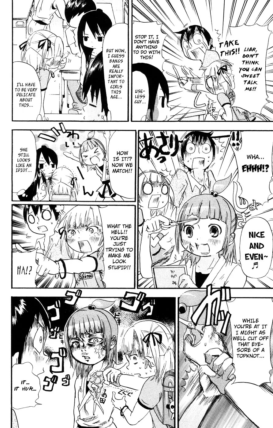 Mitsudomoe Chapter 9 page 6 - Chapter 9: Scissorman In Puberty