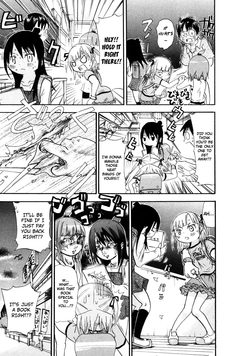Mitsudomoe Chapter 9 page 7 - Chapter 9: Scissorman In Puberty
