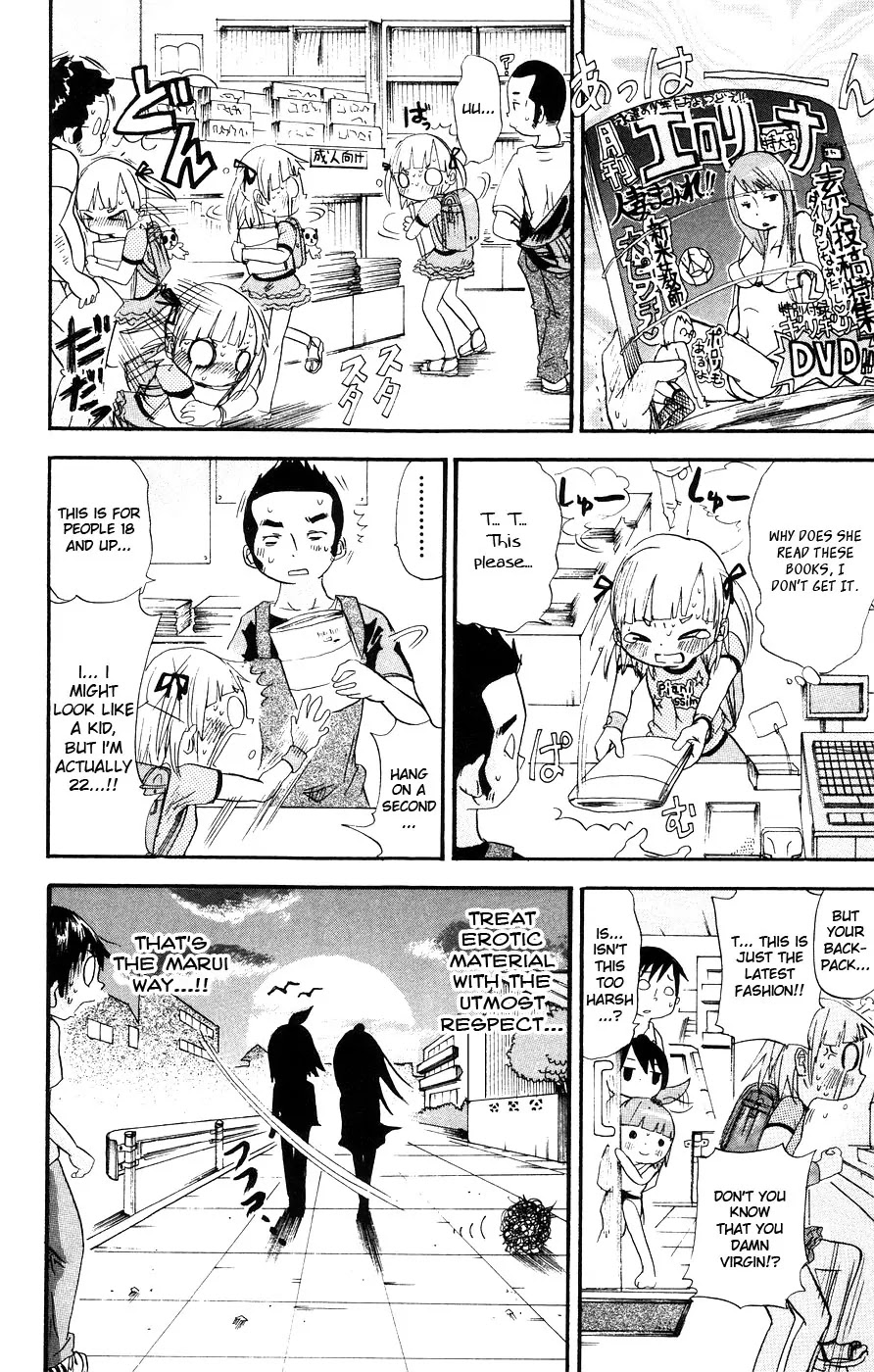 Mitsudomoe Chapter 9 page 8 - Chapter 9: Scissorman In Puberty