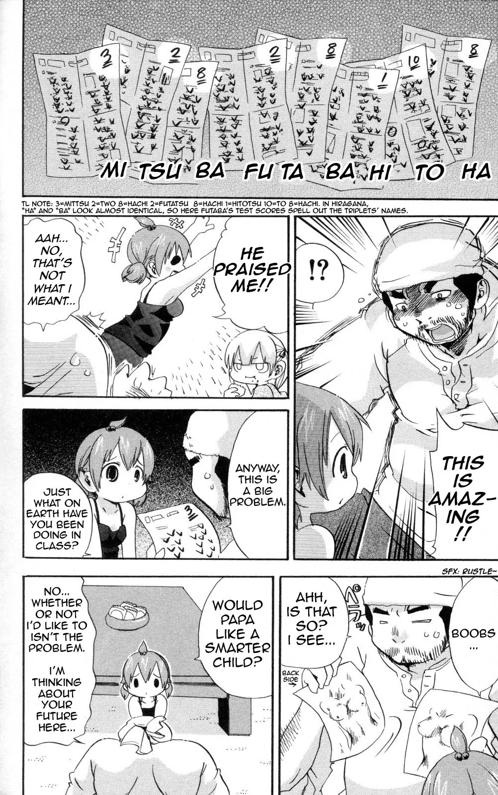 Mitsudomoe Chapter 92 page 2 - Chapter 92: Idiots, Tests, and Summoned Breasts