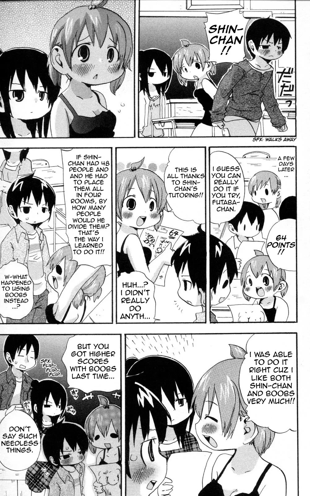 Mitsudomoe Chapter 92 page 7 - Chapter 92: Idiots, Tests, and Summoned Breasts