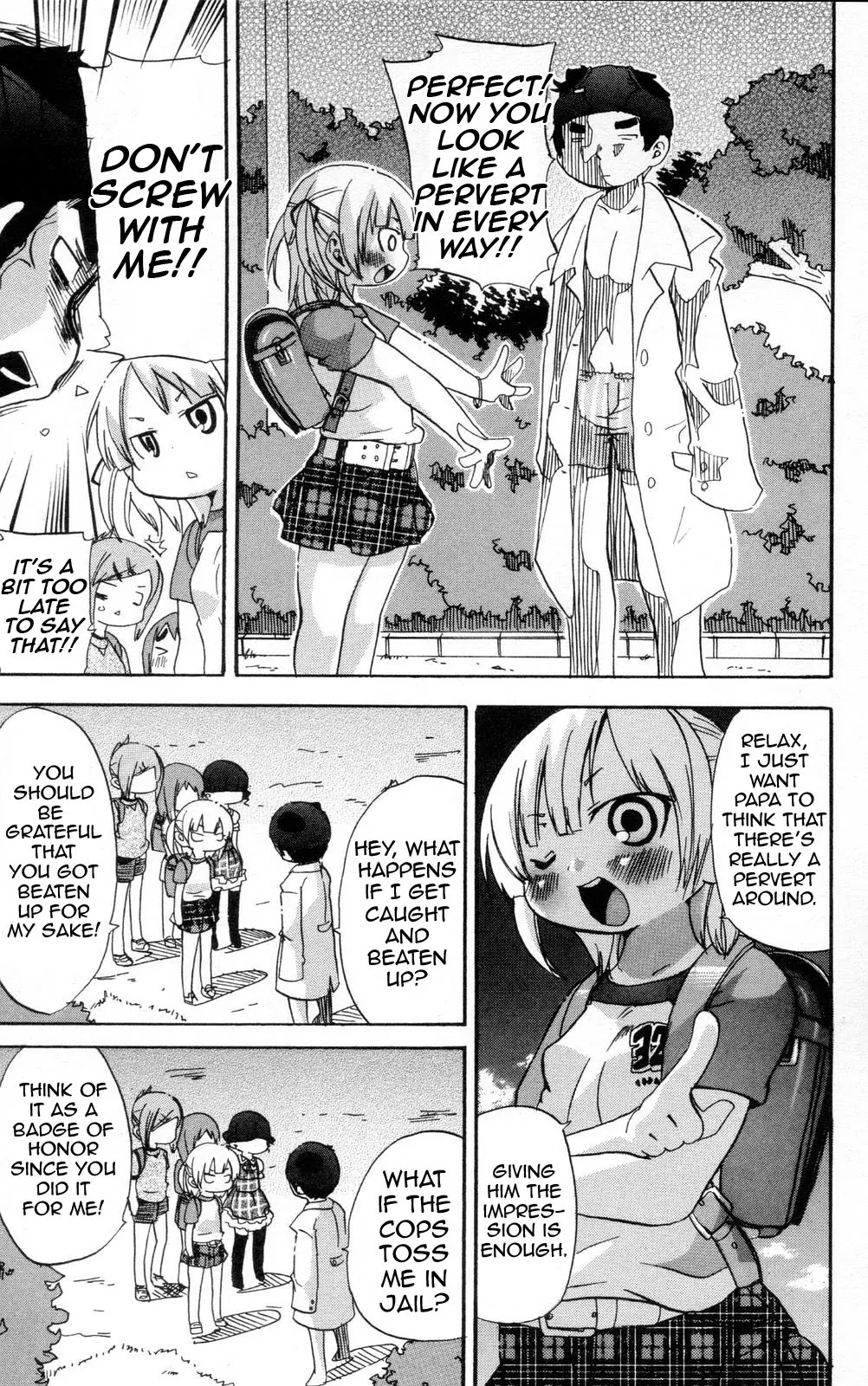 Mitsudomoe Chapter 97 page 5 - Chapter 97: Parent And Child Club