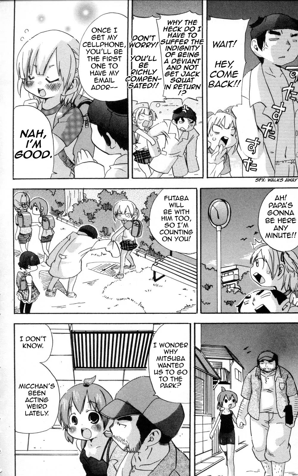 Mitsudomoe Chapter 97 page 6 - Chapter 97: Parent And Child Club