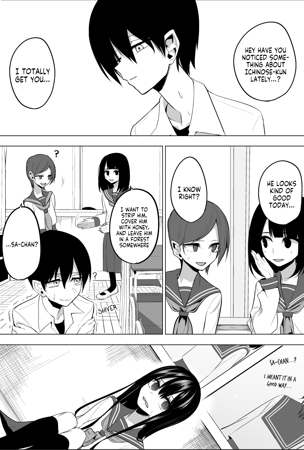 Mitsuishi-san Chapter 12 page 1 - Chapter 12