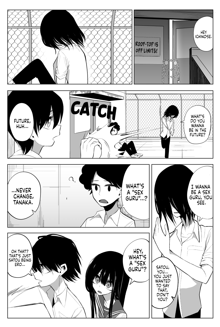 Mitsuishi-san Chapter 17 page 1 - Chapter 17: Future Dreams and That Girl From Another Class