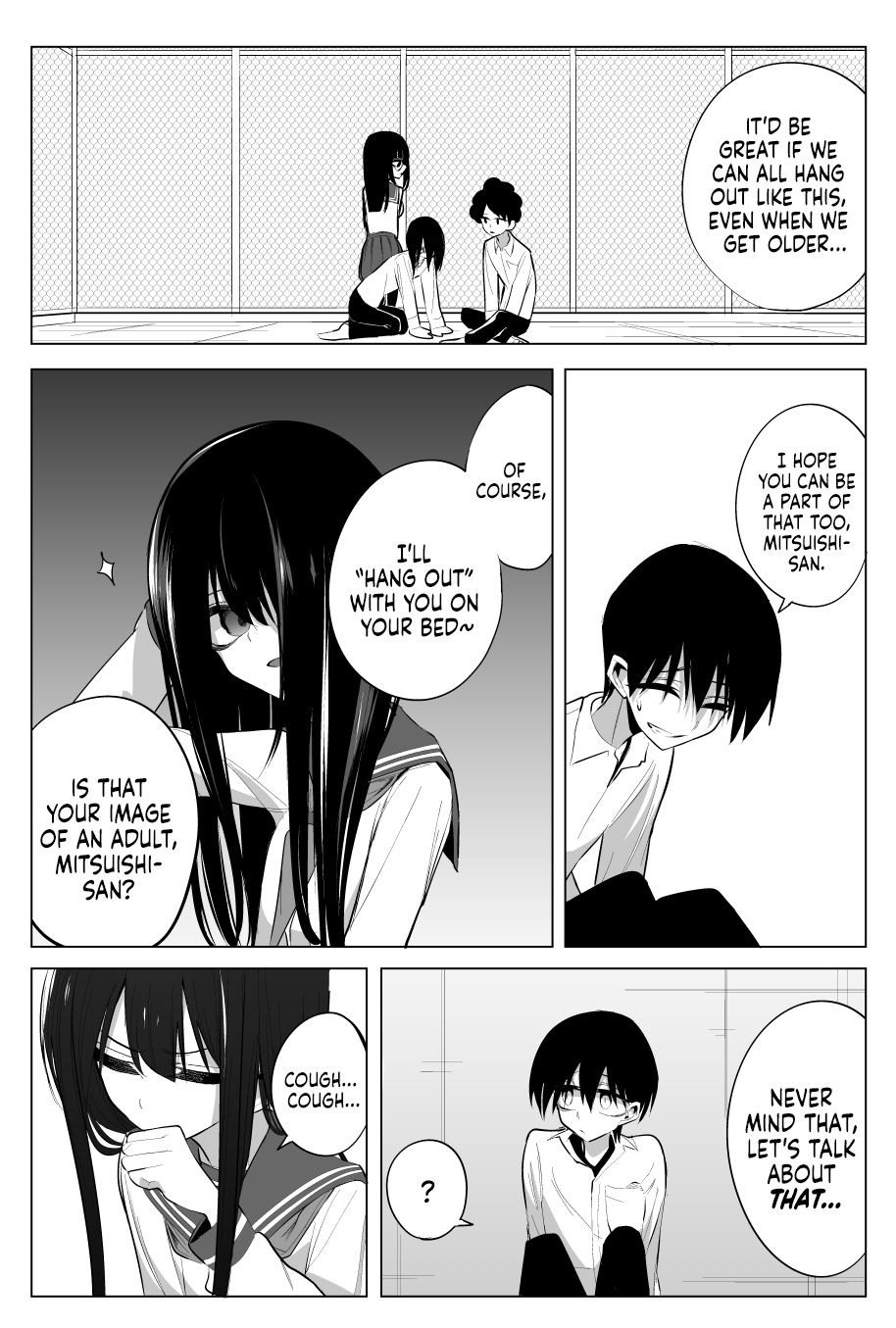 Mitsuishi-san Chapter 17 page 15 - Chapter 17: Future Dreams and That Girl From Another Class