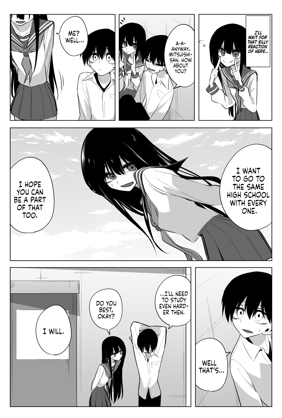 Mitsuishi-san Chapter 17 page 17 - Chapter 17: Future Dreams and That Girl From Another Class