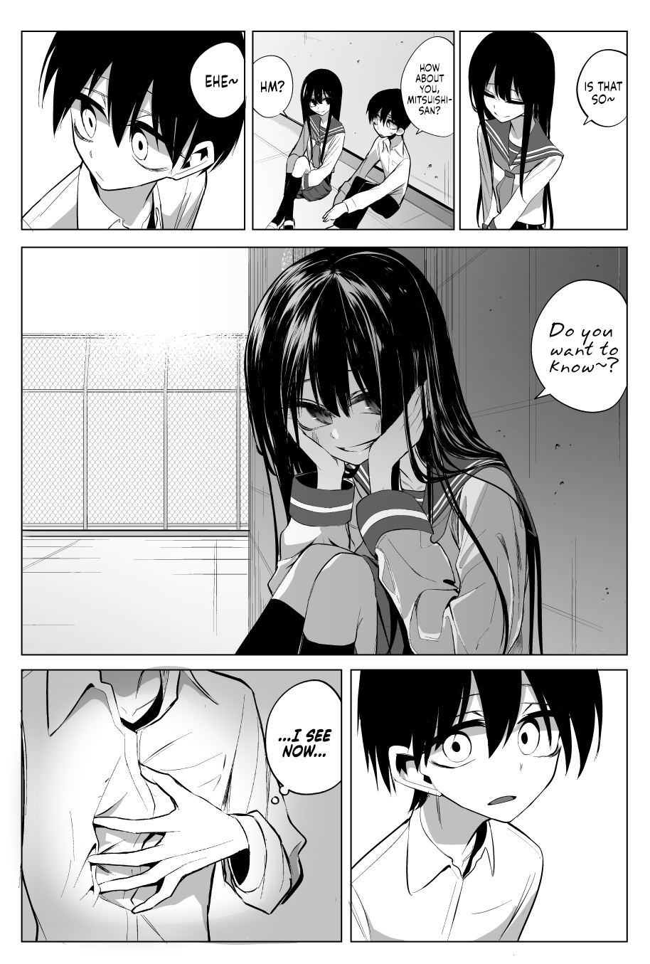 Mitsuishi-san Chapter 17 page 9 - Chapter 17: Future Dreams and That Girl From Another Class