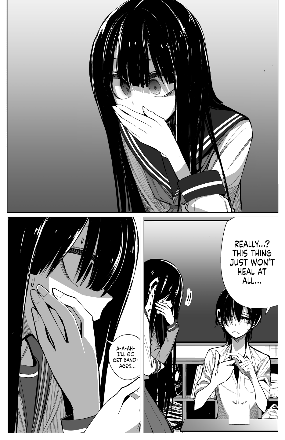 Mitsuishi-san Chapter 18 page 11 - Chapter 18: Talking to That Girl You Like From Another Class is Fun