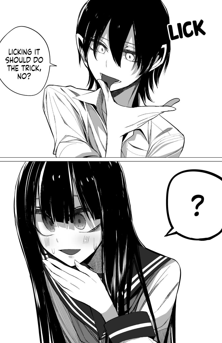 Mitsuishi-san Chapter 18 page 12 - Chapter 18: Talking to That Girl You Like From Another Class is Fun