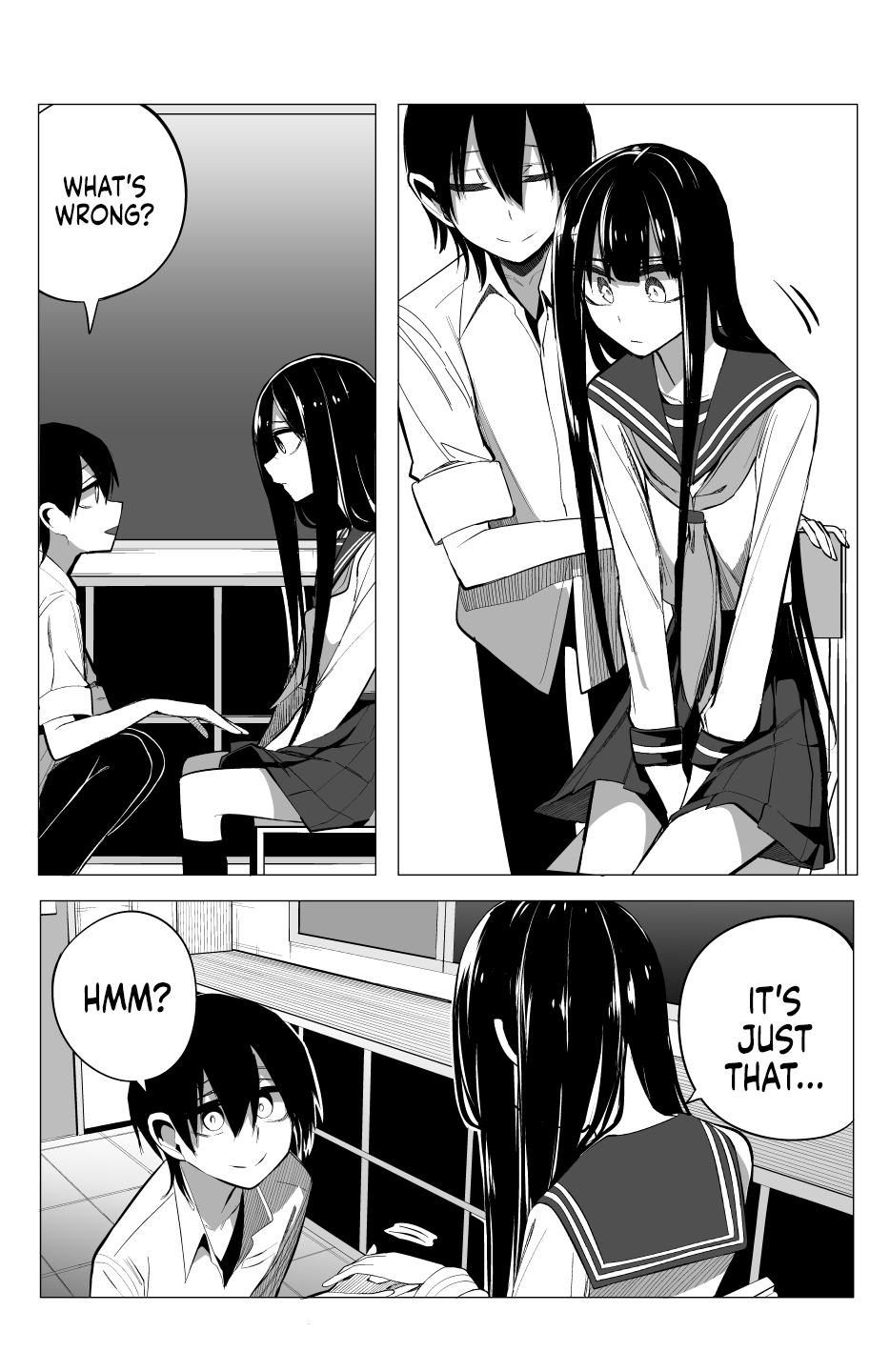 Mitsuishi-san Chapter 18 page 15 - Chapter 18: Talking to That Girl You Like From Another Class is Fun