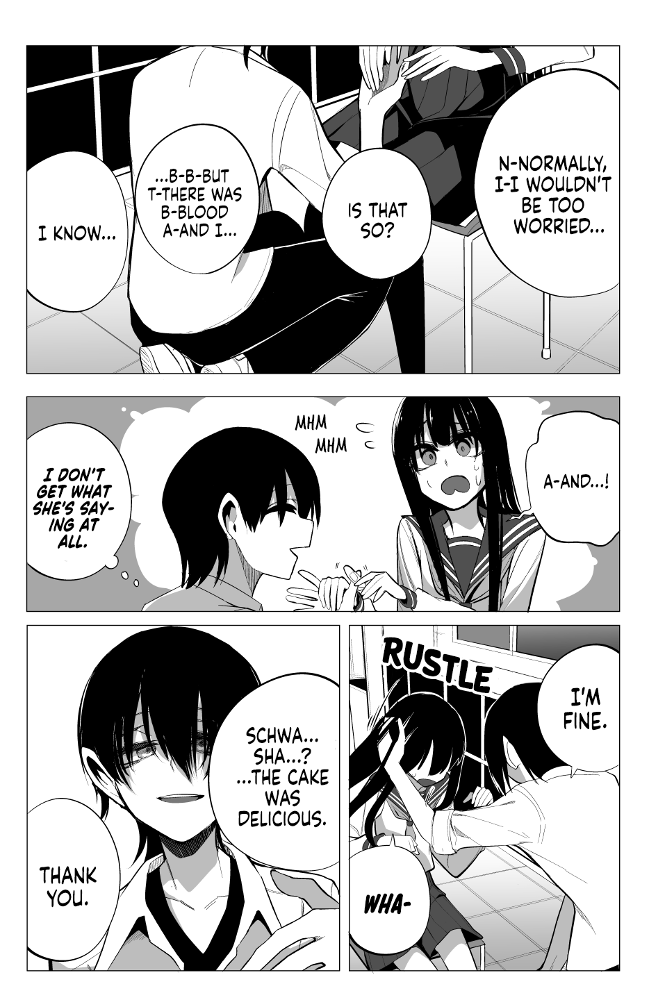 Mitsuishi-san Chapter 18 page 16 - Chapter 18: Talking to That Girl You Like From Another Class is Fun