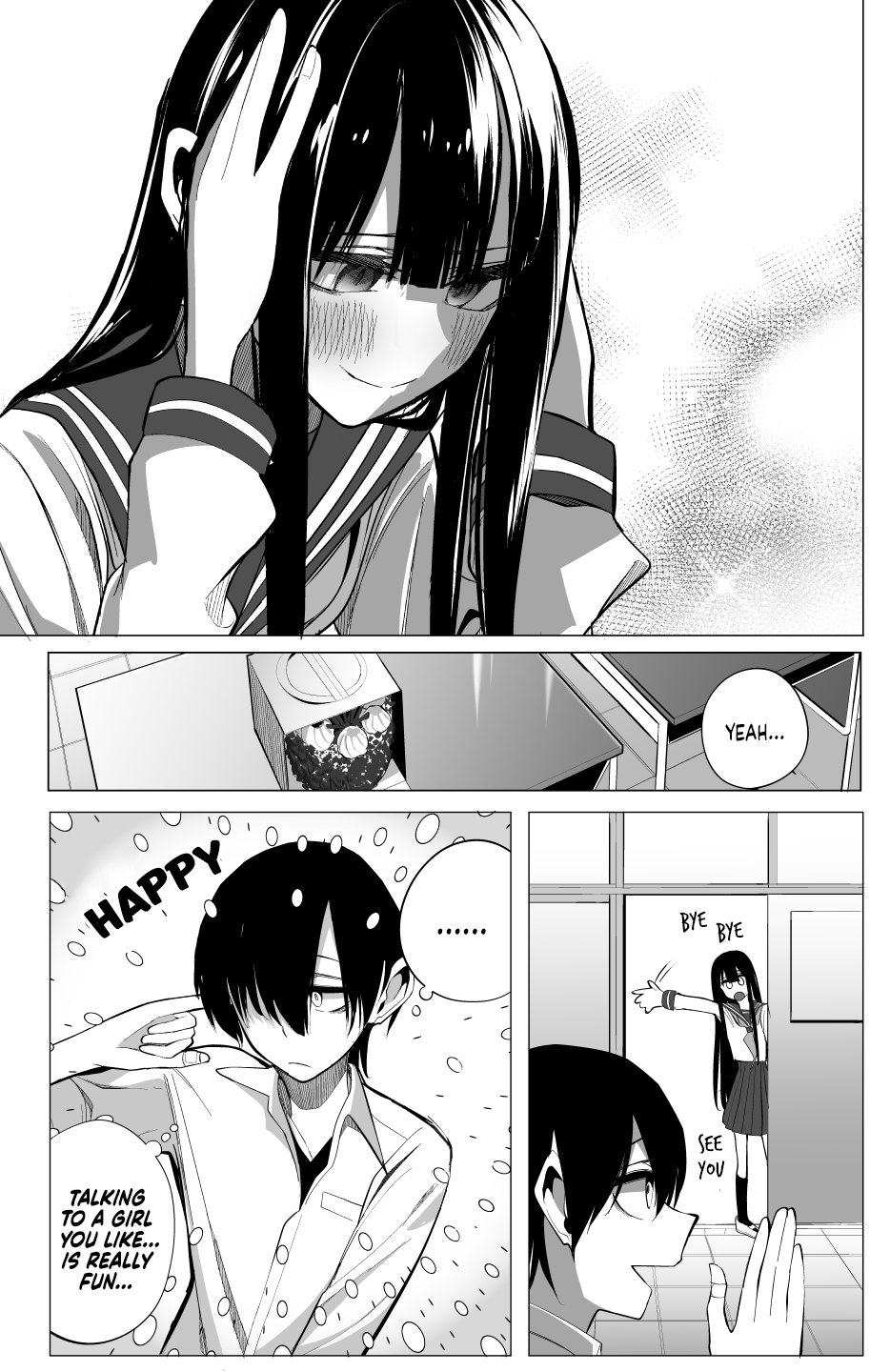 Mitsuishi-san Chapter 18 page 17 - Chapter 18: Talking to That Girl You Like From Another Class is Fun