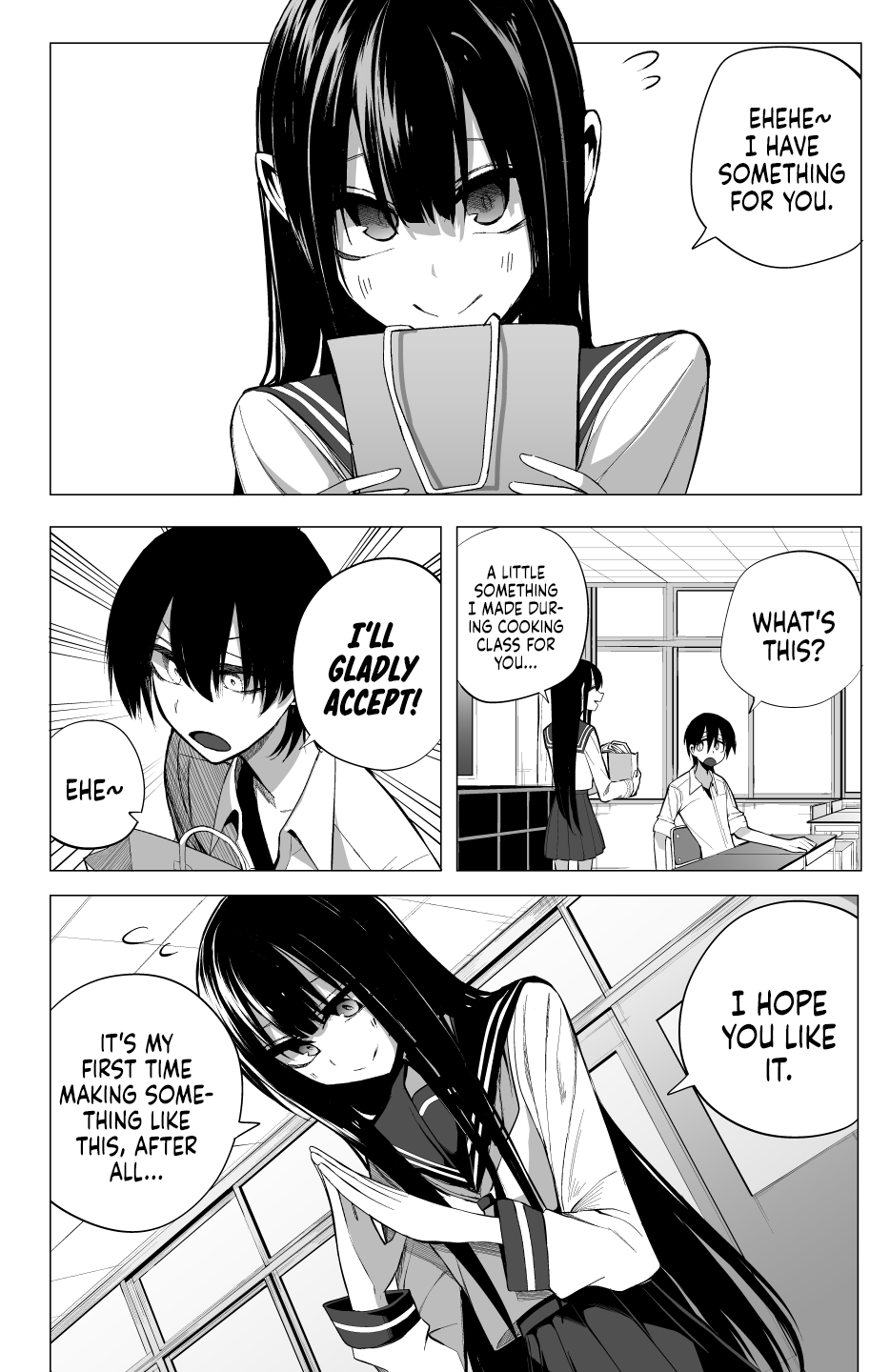 Mitsuishi-san Chapter 18 page 3 - Chapter 18: Talking to That Girl You Like From Another Class is Fun