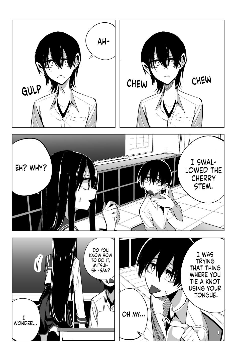 Mitsuishi-san Chapter 18 page 6 - Chapter 18: Talking to That Girl You Like From Another Class is Fun