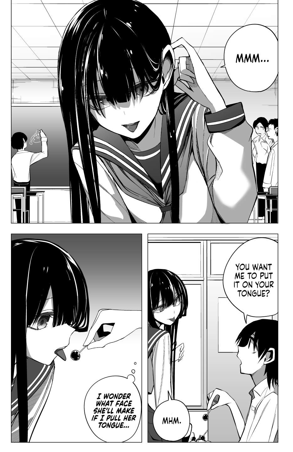 Mitsuishi-san Chapter 18 page 7 - Chapter 18: Talking to That Girl You Like From Another Class is Fun