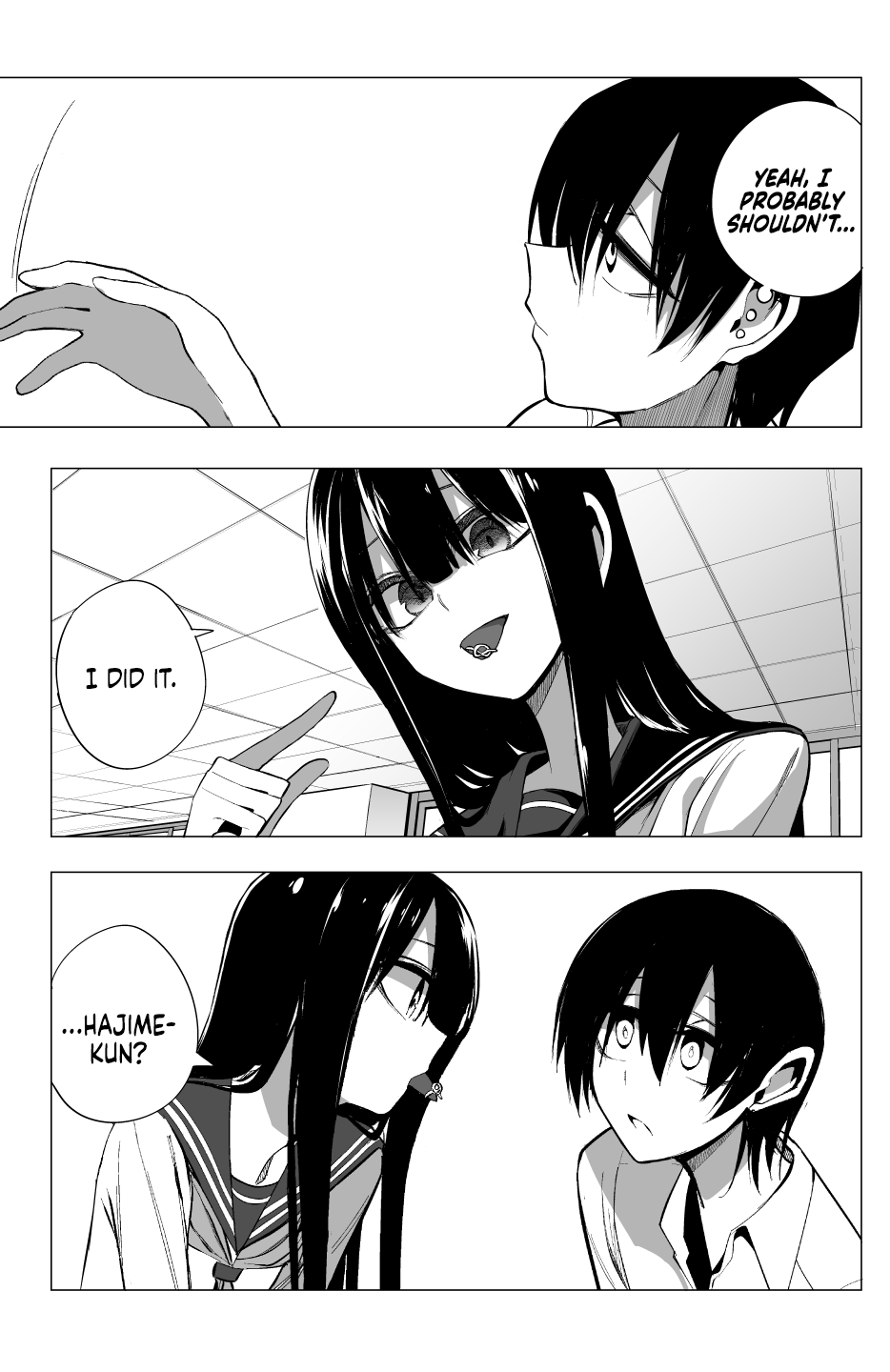 Mitsuishi-san Chapter 18 page 8 - Chapter 18: Talking to That Girl You Like From Another Class is Fun
