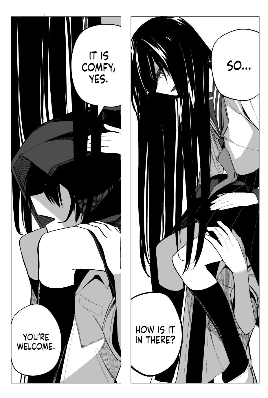 Mitsuishi-san Chapter 19 page 12 - Chapter 19: The Insides of the Skirt of the Girl From Another Class Feels Nice