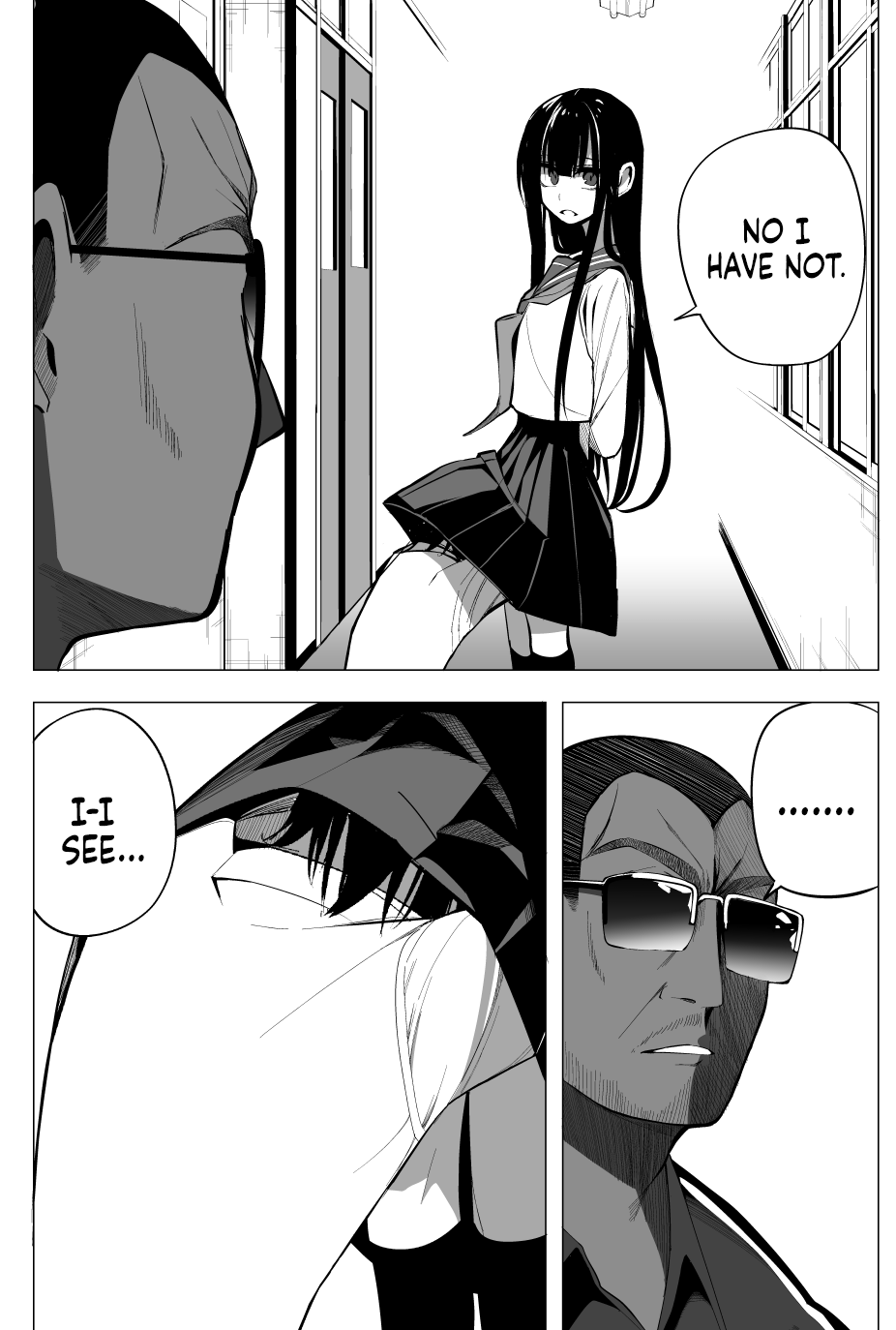 Mitsuishi-san Chapter 19 page 4 - Chapter 19: The Insides of the Skirt of the Girl From Another Class Feels Nice