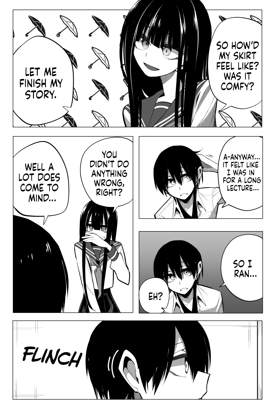 Mitsuishi-san Chapter 19 page 7 - Chapter 19: The Insides of the Skirt of the Girl From Another Class Feels Nice