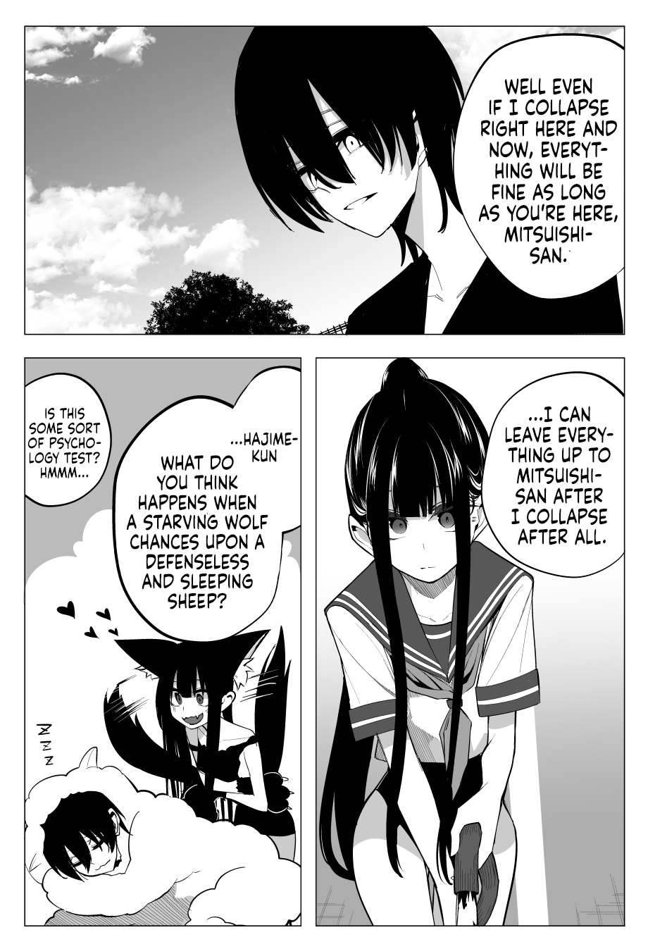 Mitsuishi-san Chapter 20 page 11 - Chapter 20: The AV-esque Girl From Another Class is Helping Me Clean the Pool