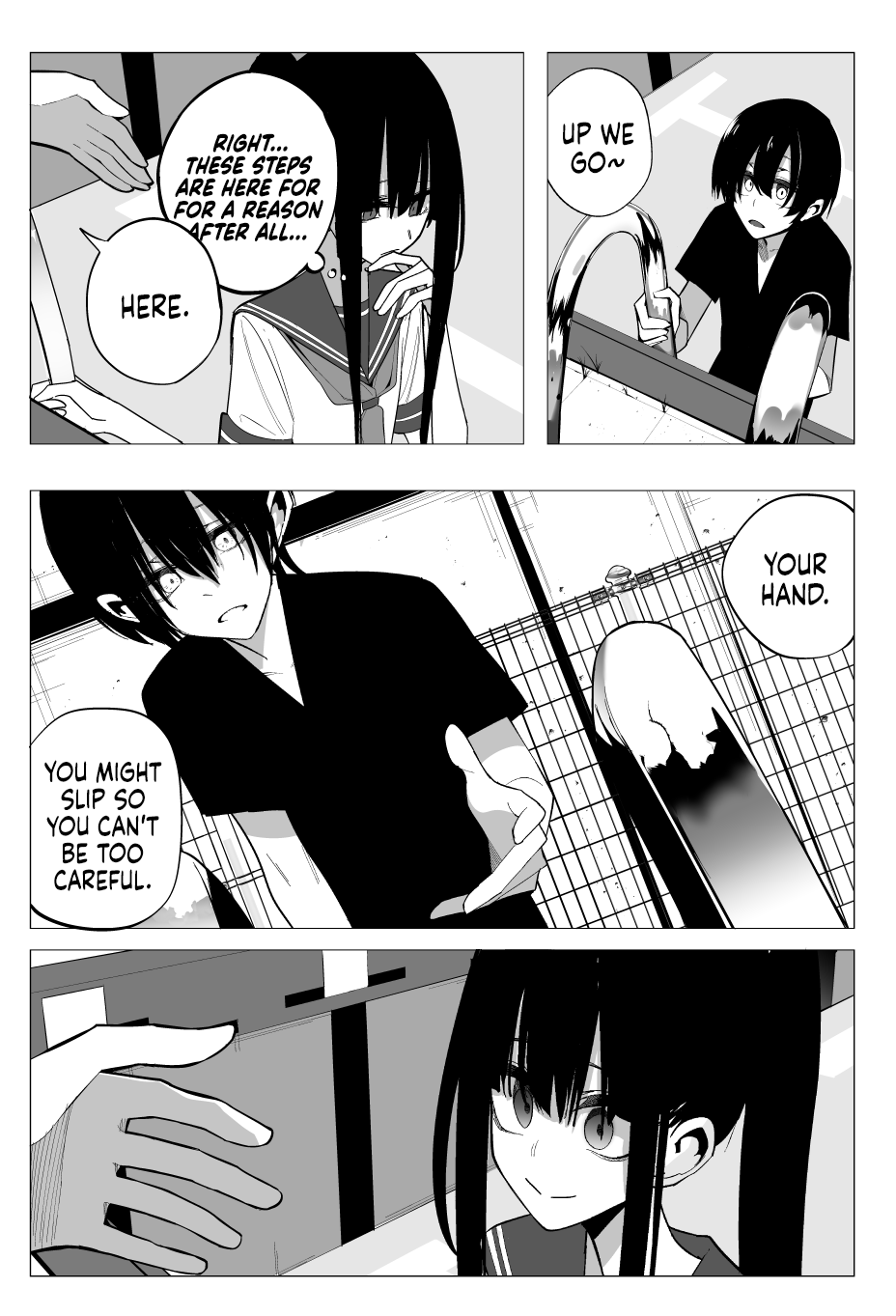 Mitsuishi-san Chapter 20 page 16 - Chapter 20: The AV-esque Girl From Another Class is Helping Me Clean the Pool