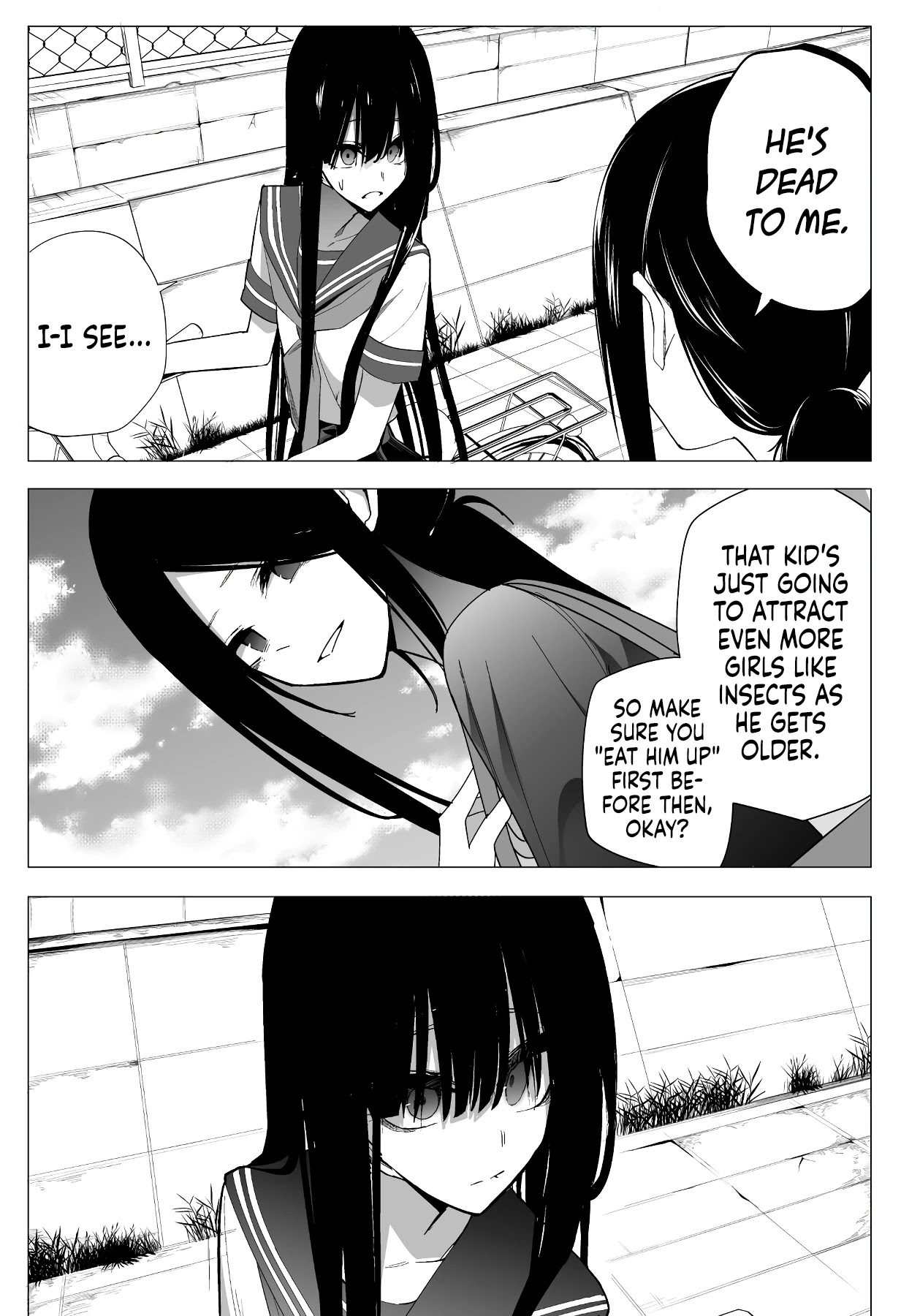 Mitsuishi-san Chapter 21 page 3 - Chapter 21: A Girl From Another Class Gave Me a Hickey