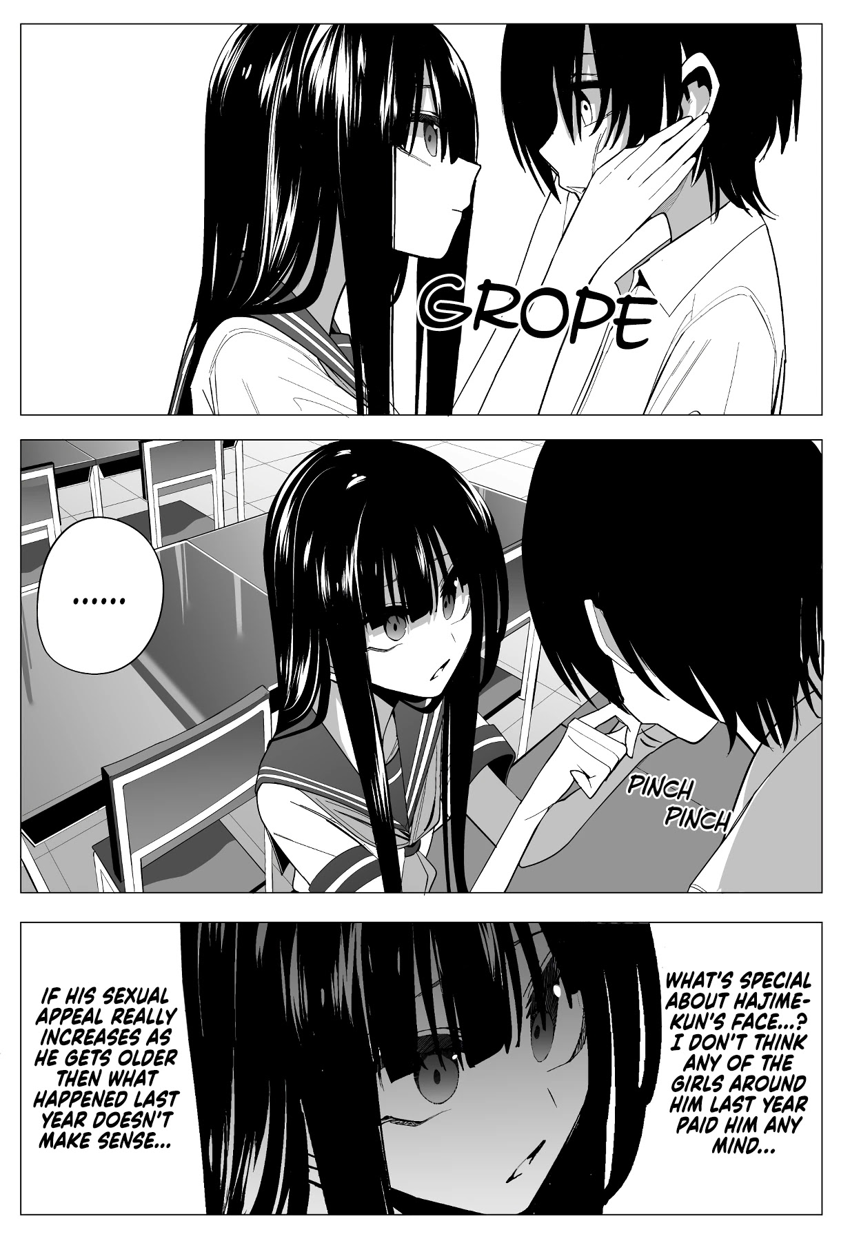 Mitsuishi-san Chapter 21 page 5 - Chapter 21: A Girl From Another Class Gave Me a Hickey