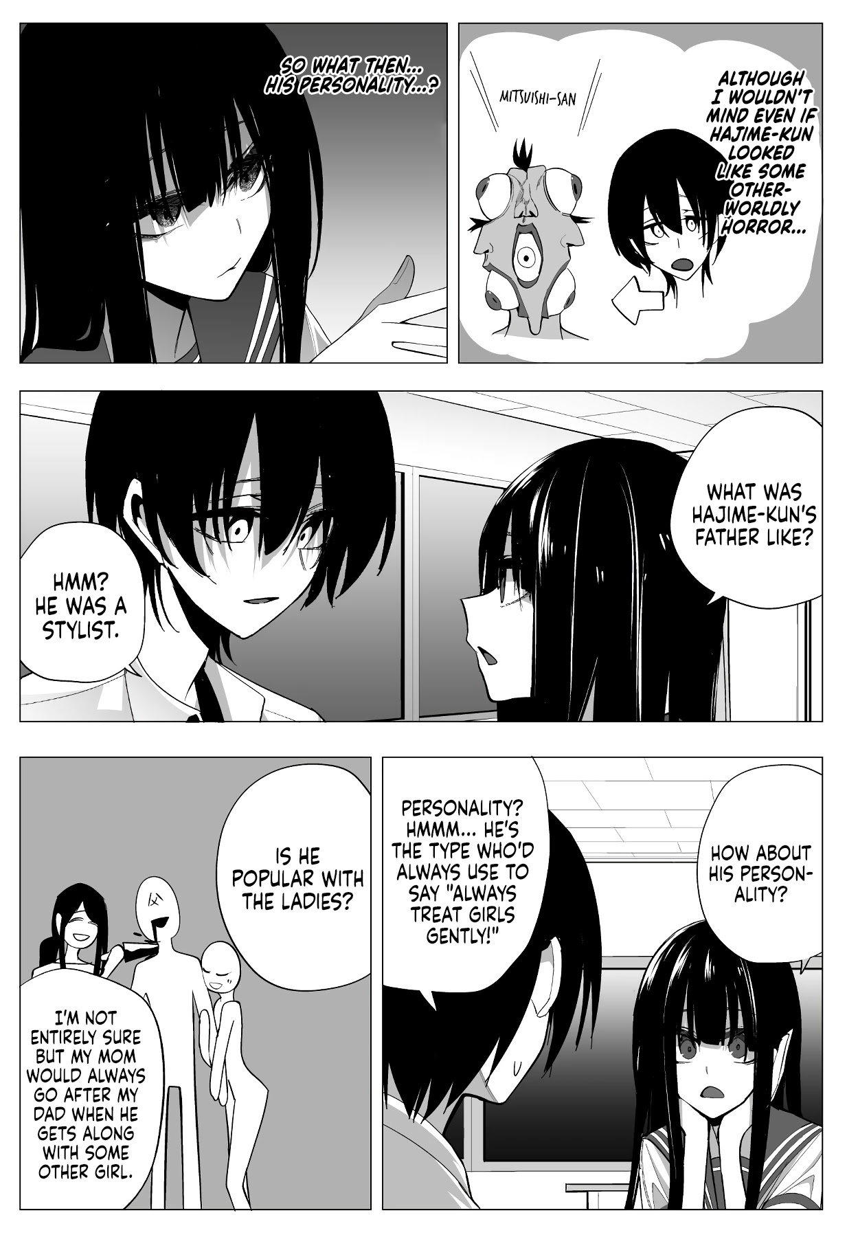 Mitsuishi-san Chapter 21 page 6 - Chapter 21: A Girl From Another Class Gave Me a Hickey