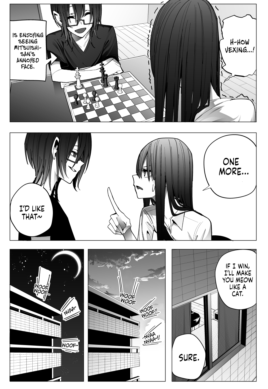 Mitsuishi-san Chapter 22 page 13 - Chapter 22: Barking and Meowing All Night With That Girl From Another Class