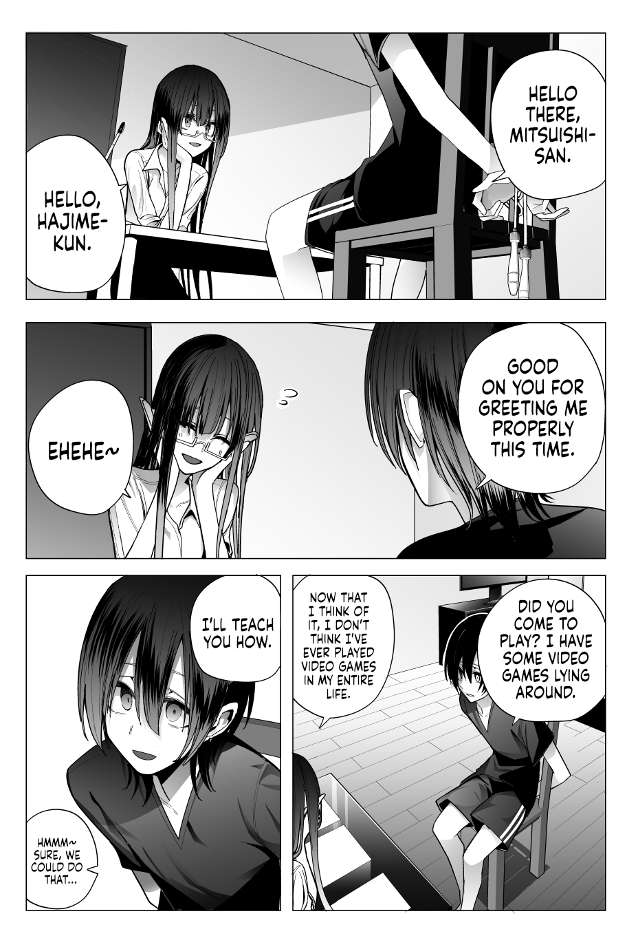 Mitsuishi-san Chapter 22 page 2 - Chapter 22: Barking and Meowing All Night With That Girl From Another Class