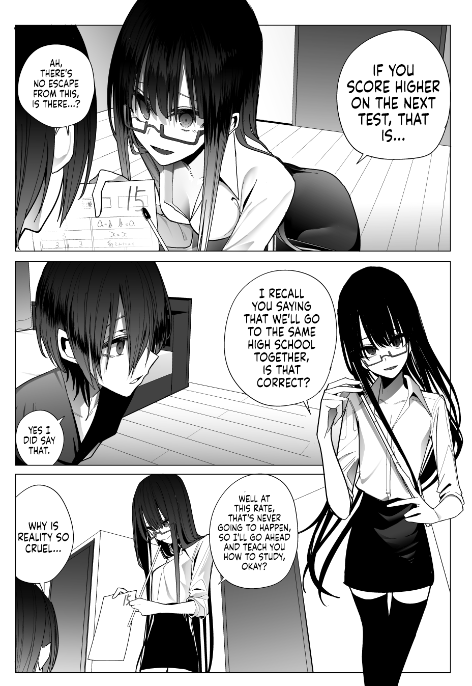 Mitsuishi-san Chapter 22 page 3 - Chapter 22: Barking and Meowing All Night With That Girl From Another Class