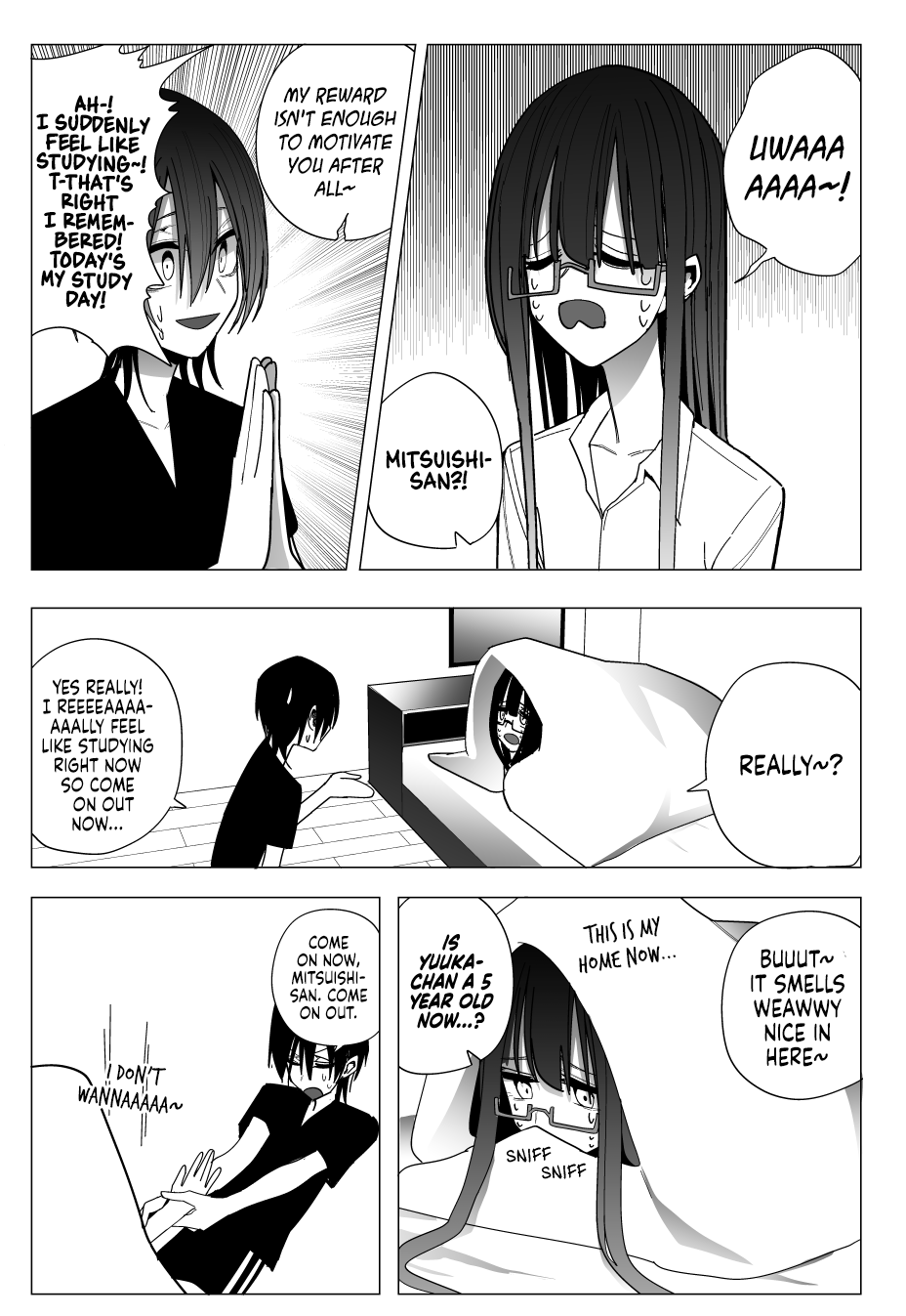 Mitsuishi-san Chapter 22 page 6 - Chapter 22: Barking and Meowing All Night With That Girl From Another Class