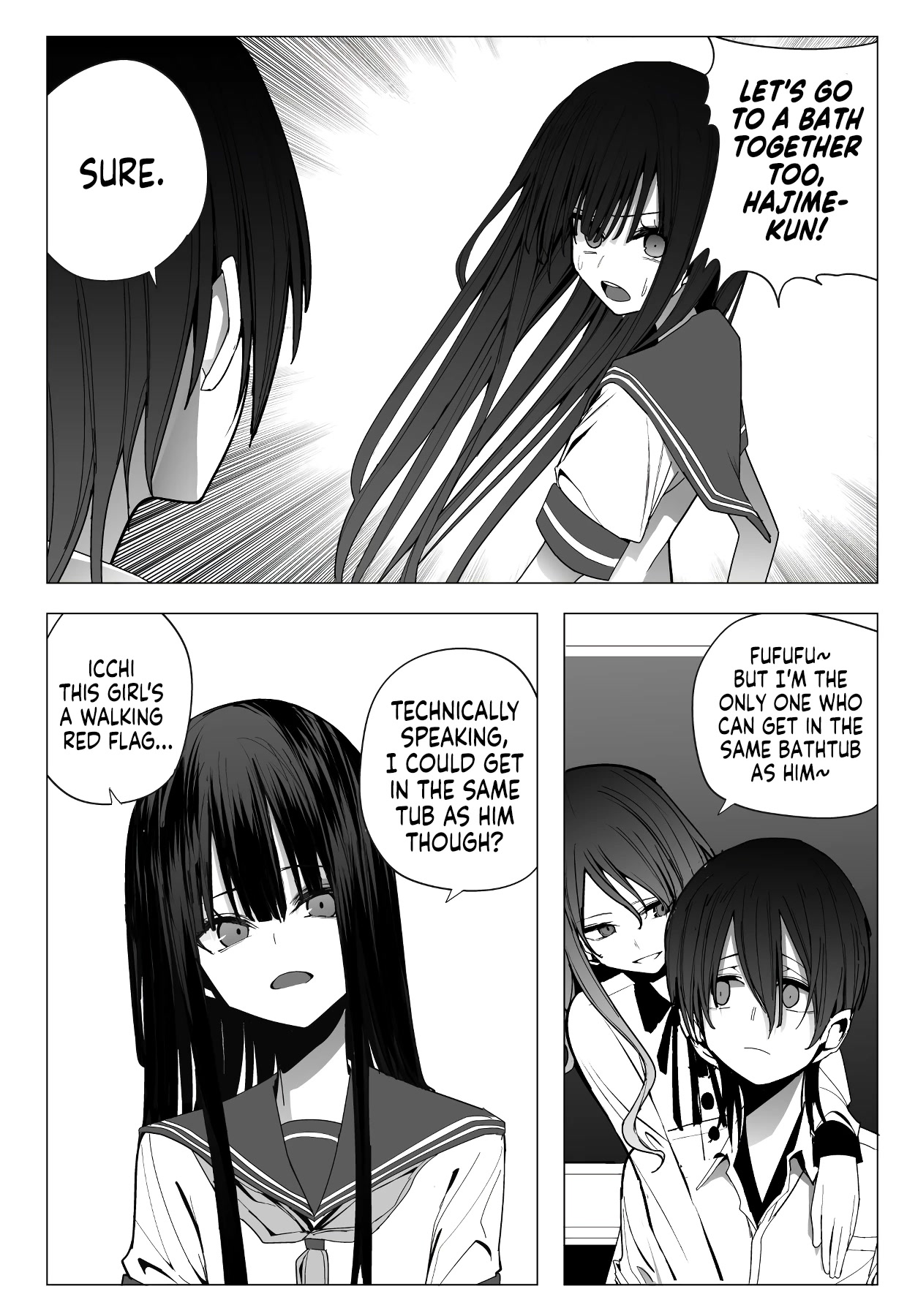 Mitsuishi-san Chapter 24 page 13 - Chapter 24: A Girl From Another Class Ate My Fingers