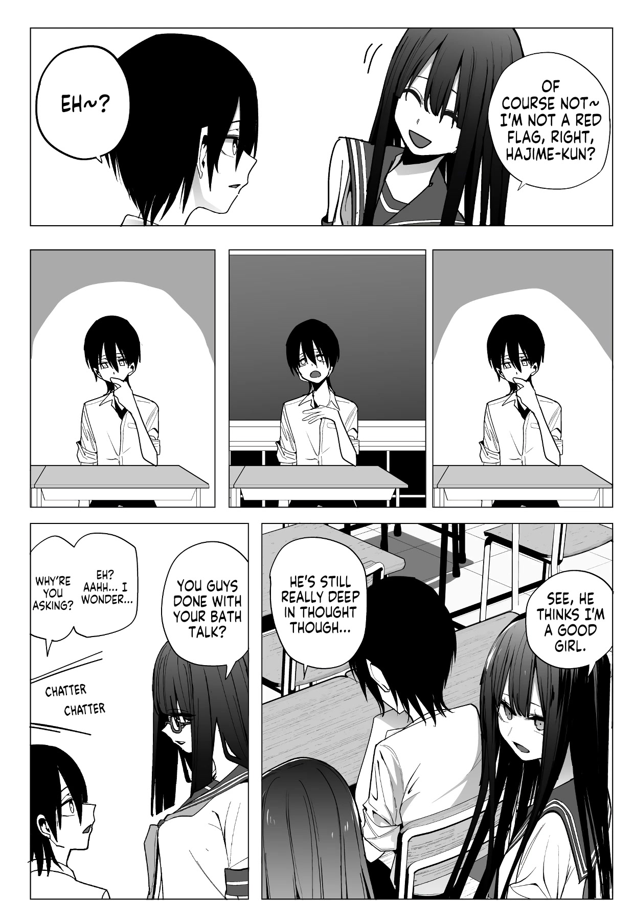Mitsuishi-san Chapter 24 page 14 - Chapter 24: A Girl From Another Class Ate My Fingers