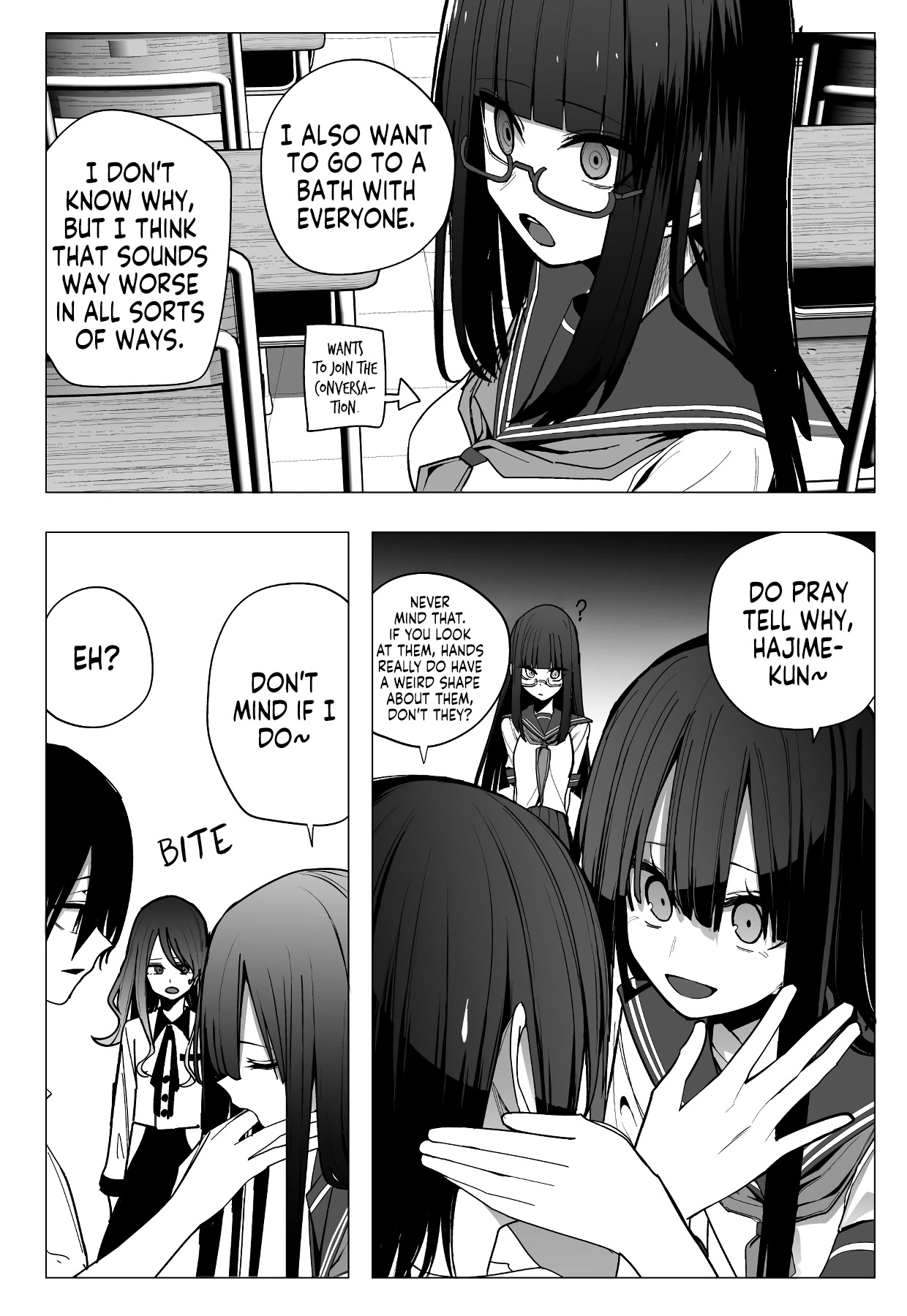 Mitsuishi-san Chapter 24 page 15 - Chapter 24: A Girl From Another Class Ate My Fingers