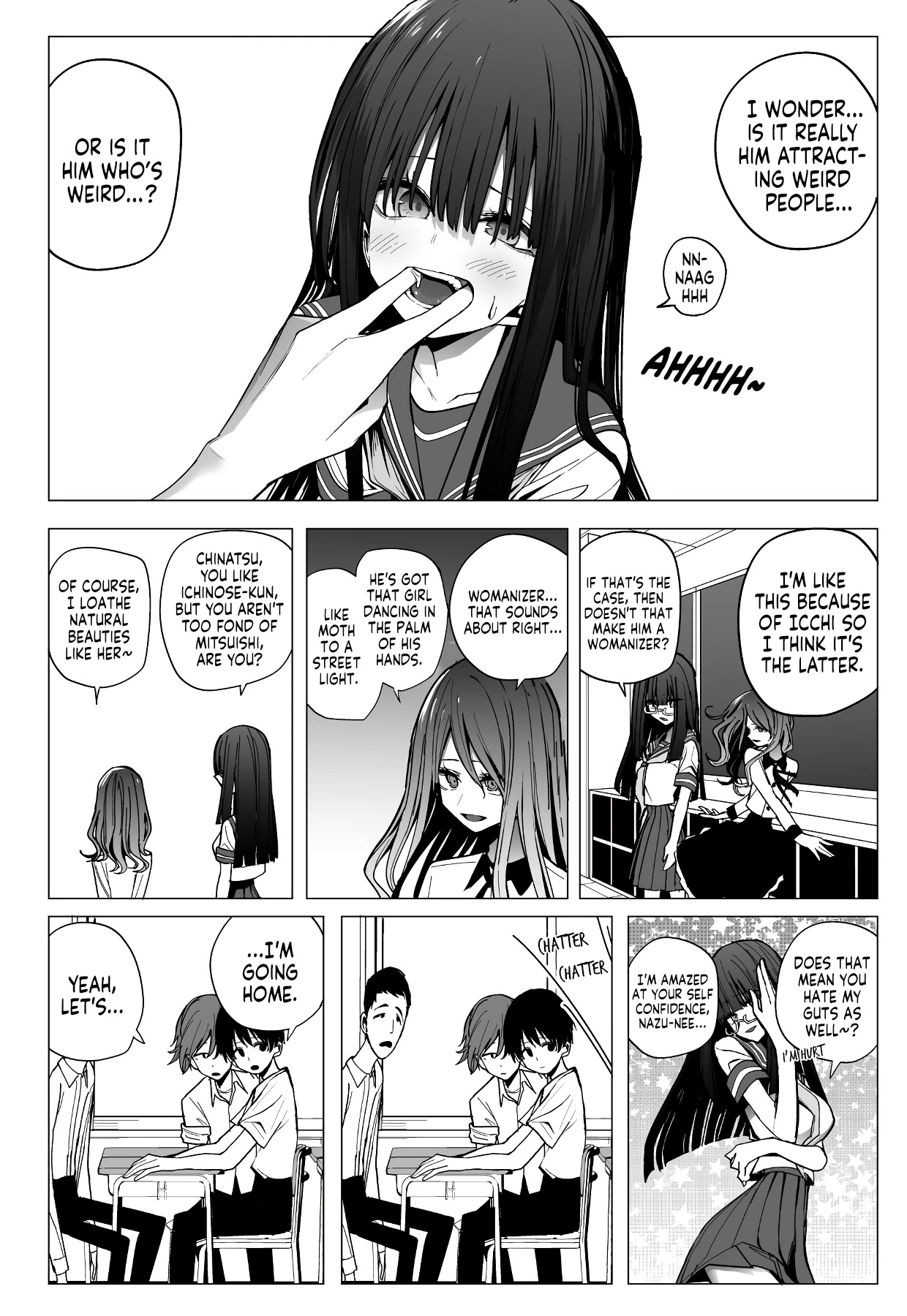 Mitsuishi-san Chapter 24 page 17 - Chapter 24: A Girl From Another Class Ate My Fingers