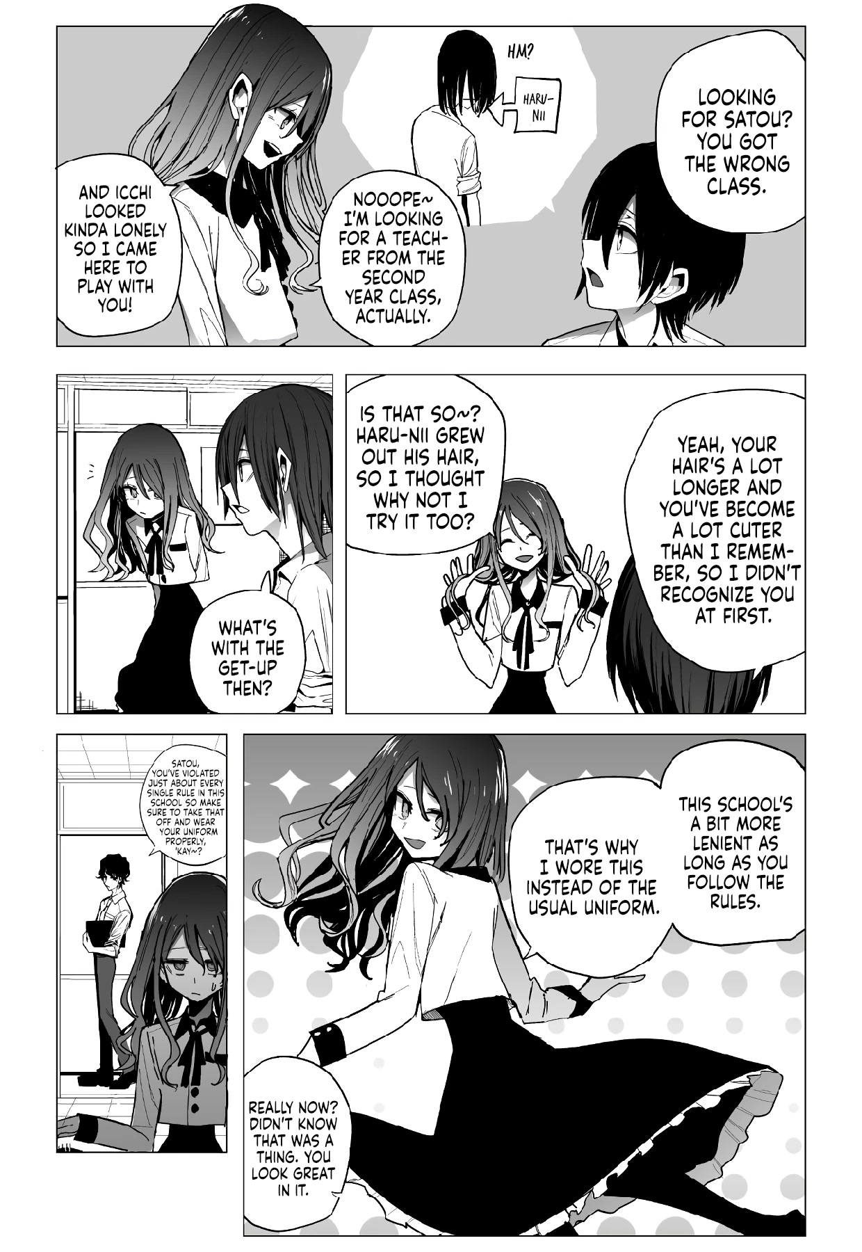 Mitsuishi-san Chapter 24 page 4 - Chapter 24: A Girl From Another Class Ate My Fingers