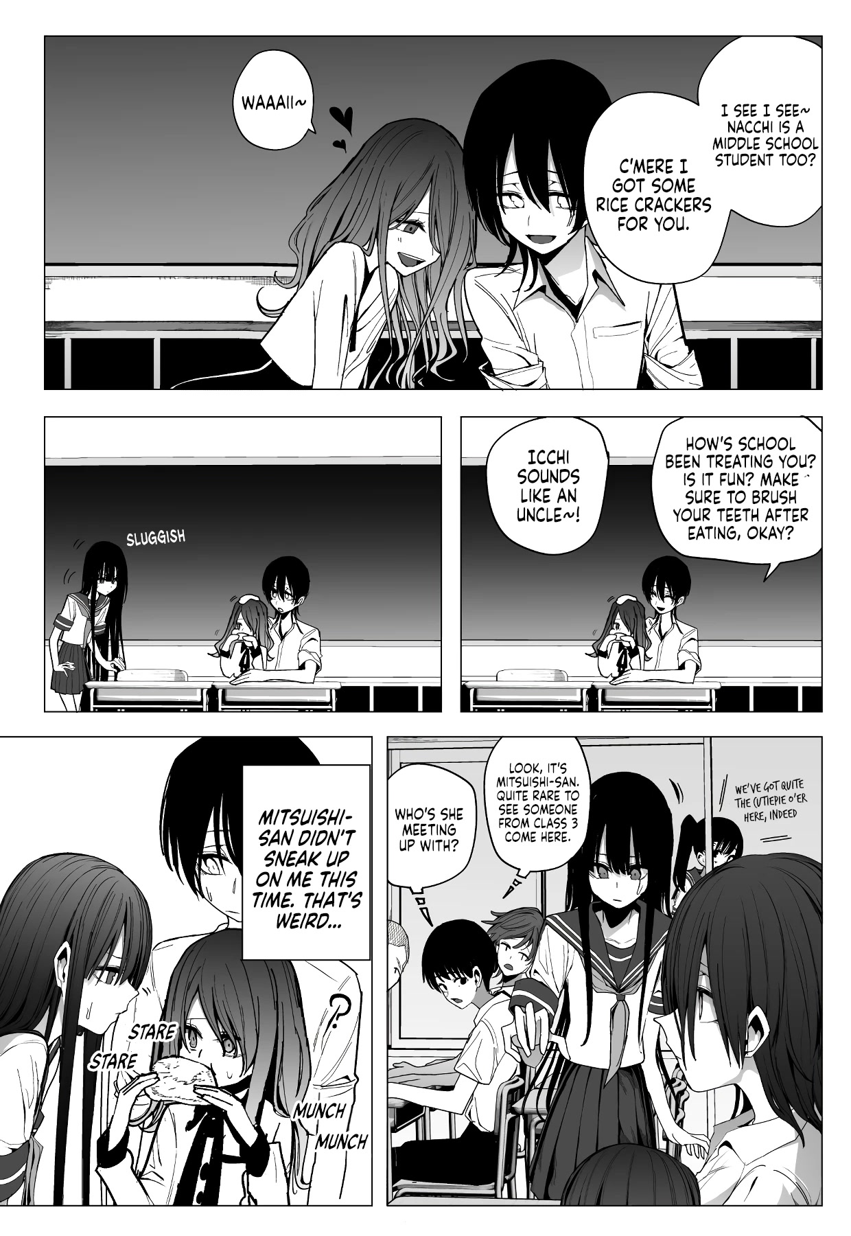 Mitsuishi-san Chapter 24 page 5 - Chapter 24: A Girl From Another Class Ate My Fingers