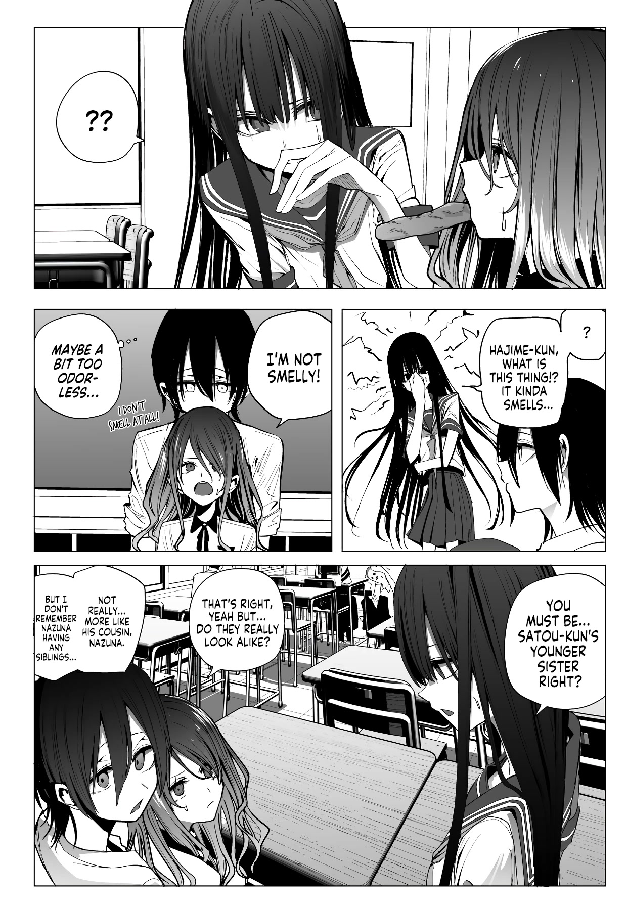 Mitsuishi-san Chapter 24 page 6 - Chapter 24: A Girl From Another Class Ate My Fingers