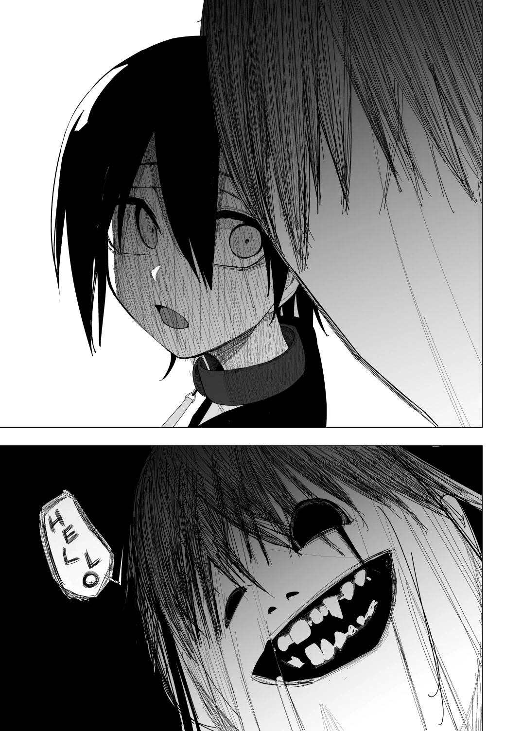 Mitsuishi-san Chapter 28 page 14 - Chapter 28: Leashed Night Walk at School With The Girl From Another Class