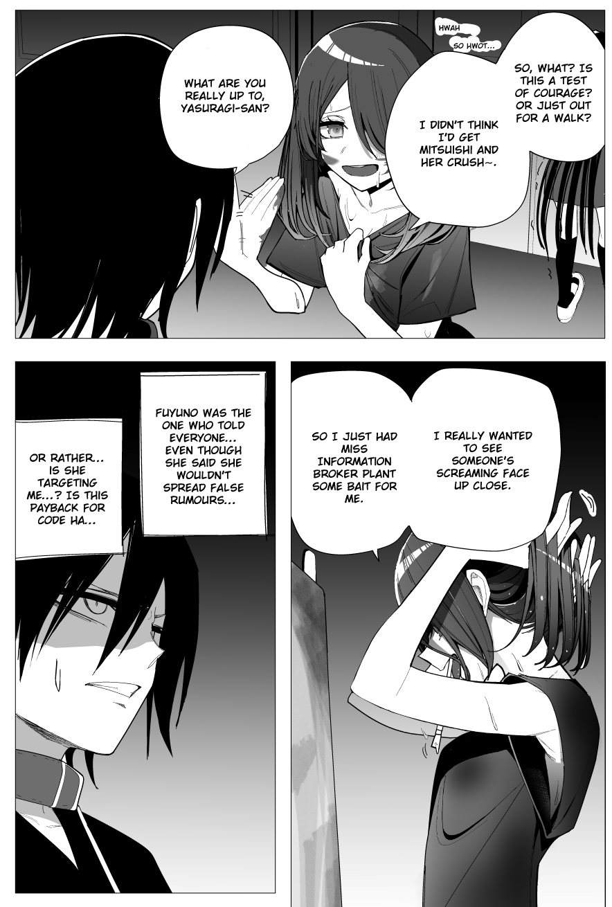 Mitsuishi-san Chapter 28 page 18 - Chapter 28: Leashed Night Walk at School With The Girl From Another Class