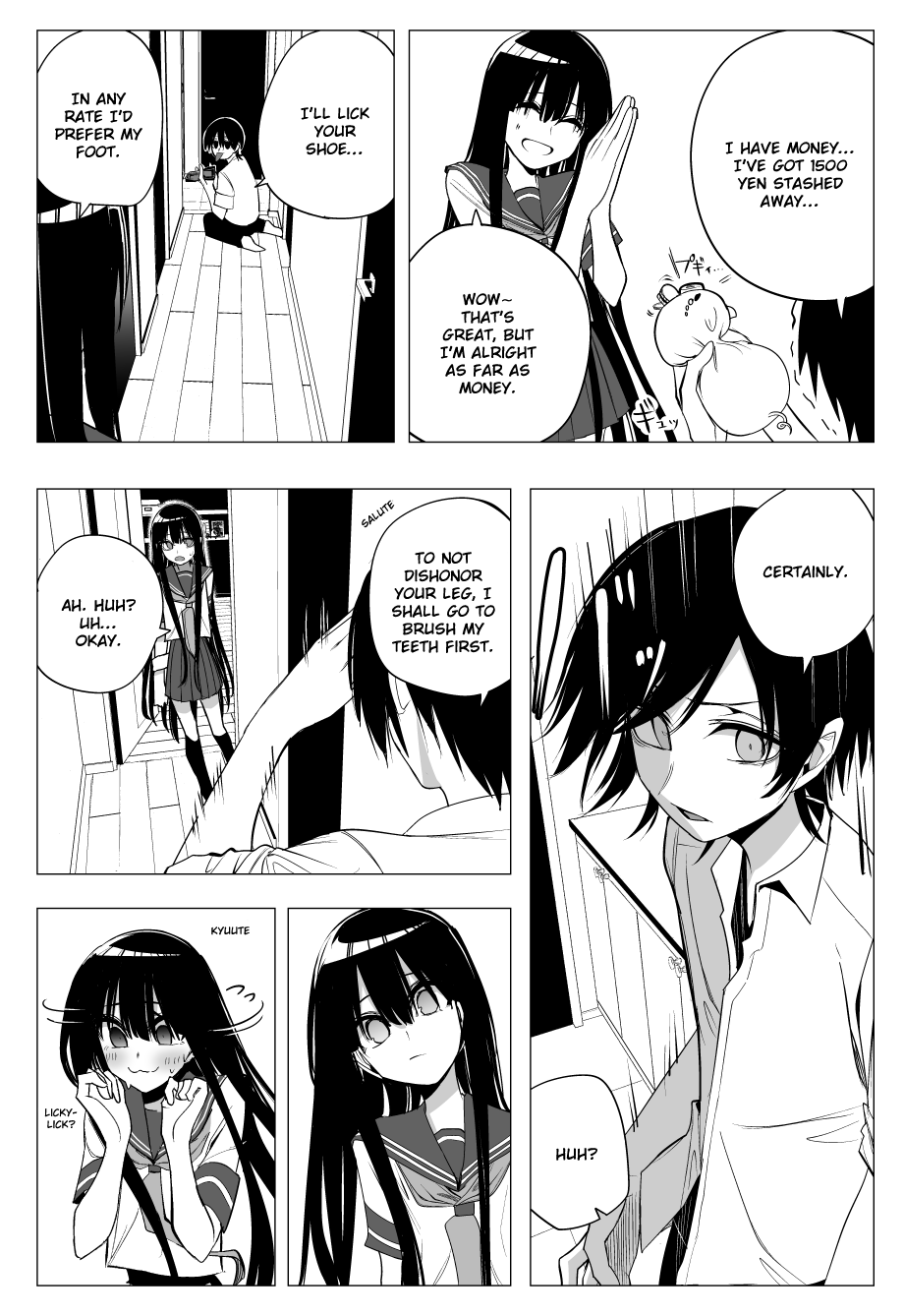Mitsuishi-san Chapter 29 page 10 - Chapter 29: Sharing Toothbrushes with the girl from another class