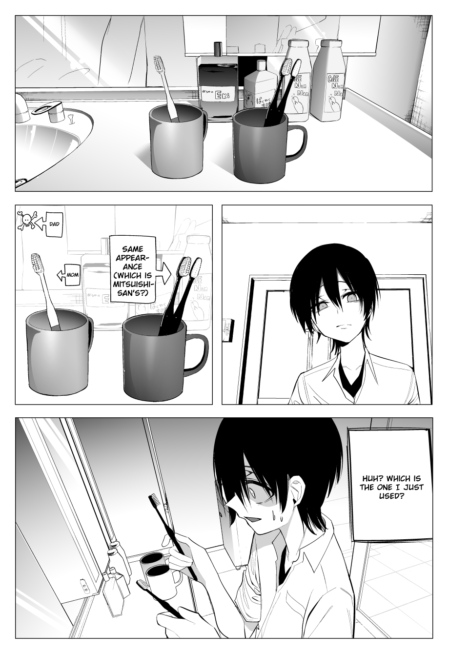 Mitsuishi-san Chapter 29 page 11 - Chapter 29: Sharing Toothbrushes with the girl from another class