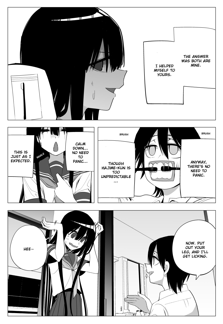 Mitsuishi-san Chapter 29 page 19 - Chapter 29: Sharing Toothbrushes with the girl from another class
